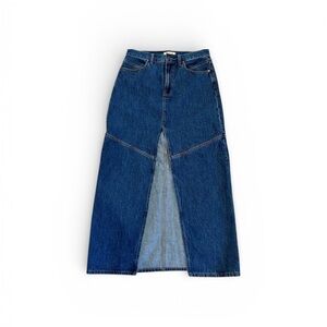 Madewell Denim maxi skirt